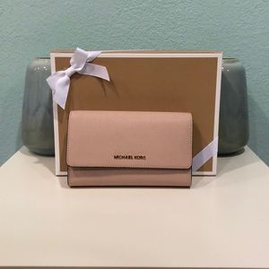 Saffiano Leather 3-in-1 Crossbody